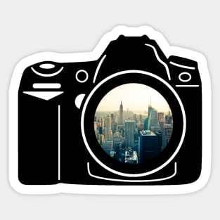 City Camera Sticker